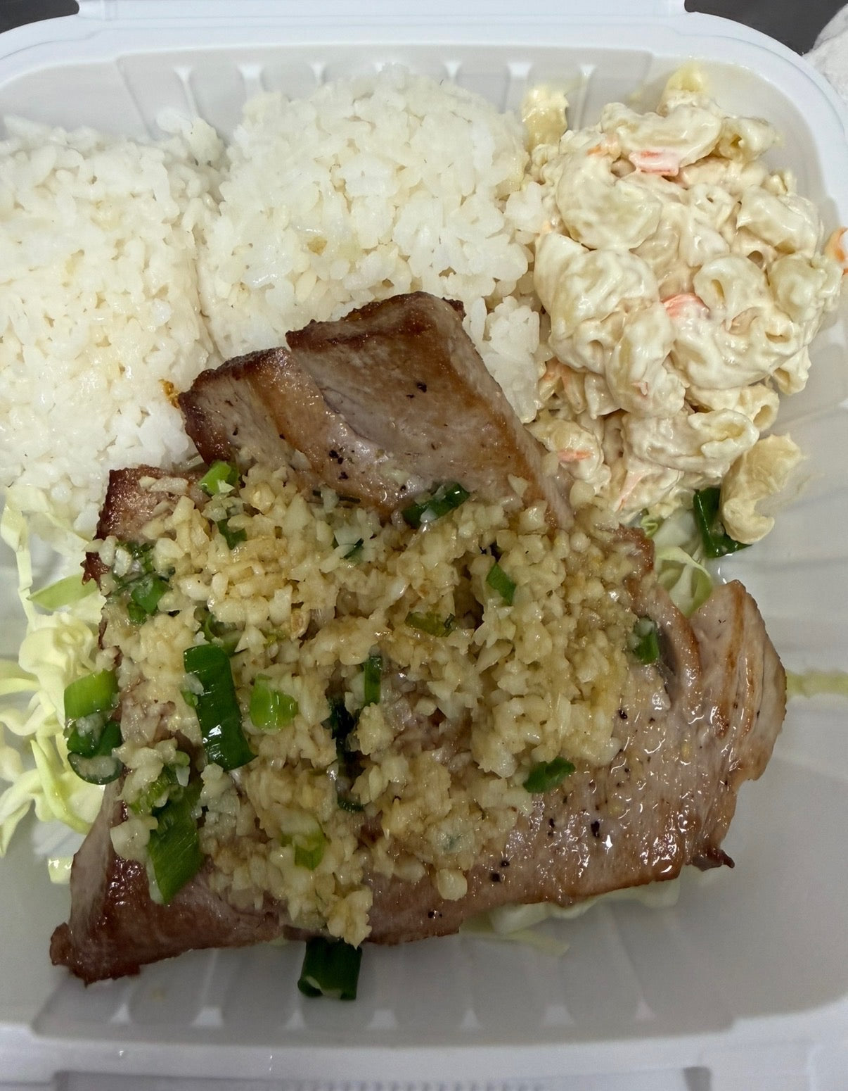 Garlic Ahi Plate