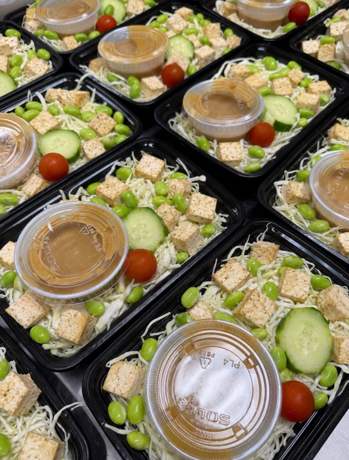 Cabbage Tofu Salad