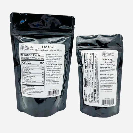 4oz. Sea Salt Mac Nuts