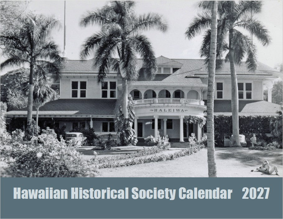 PRE-ORDER SPECIAL Historic Hotels of Hawai'i: 12 Month Calendar 2027