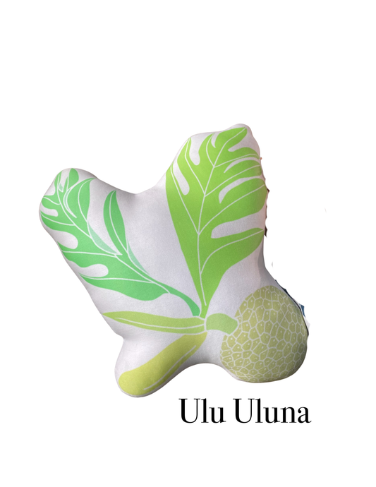 Ulu Uluna -Breadfruit Pillow by Kahua Aina