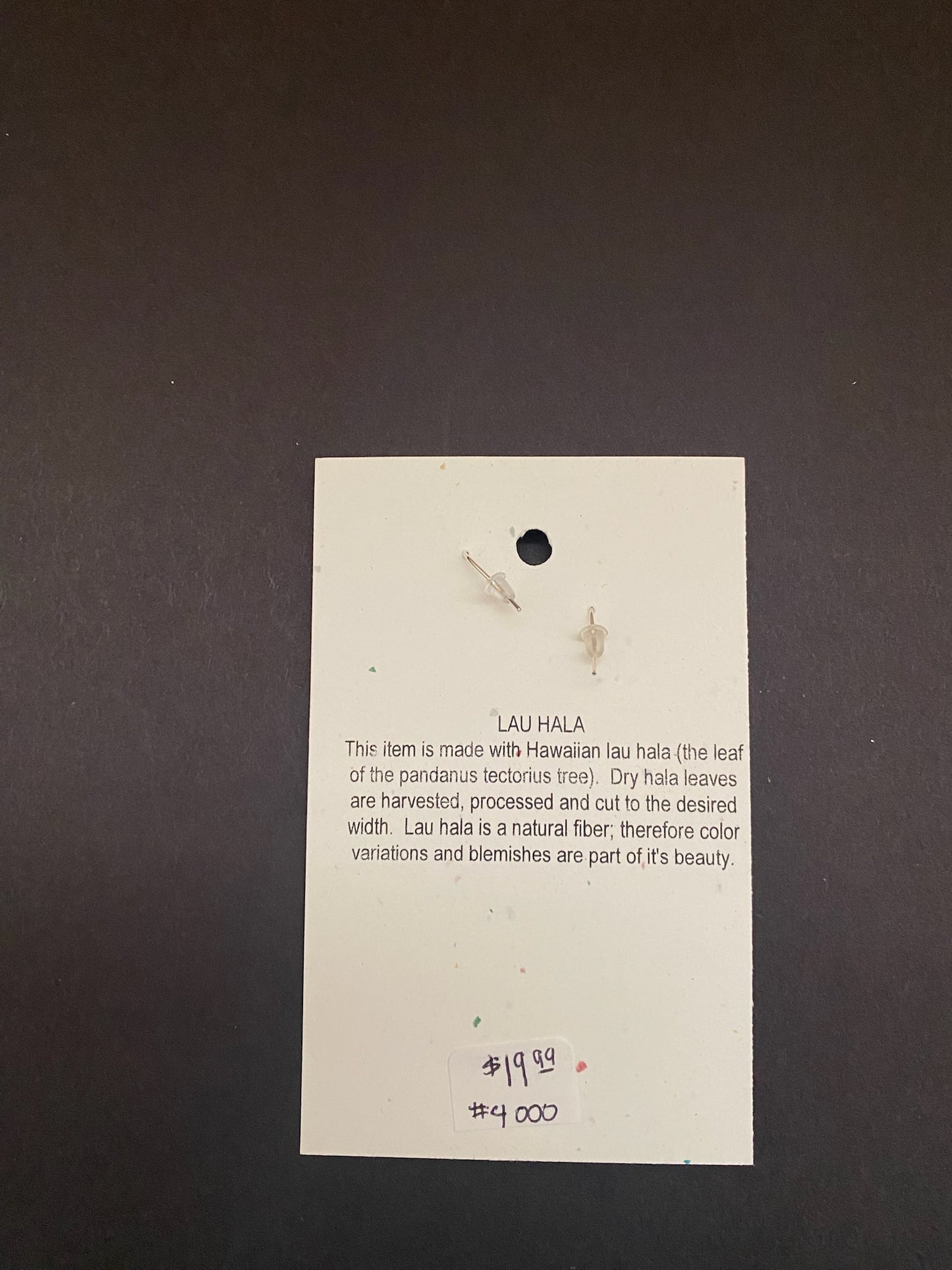 4 - Straight Dangle Lauhala