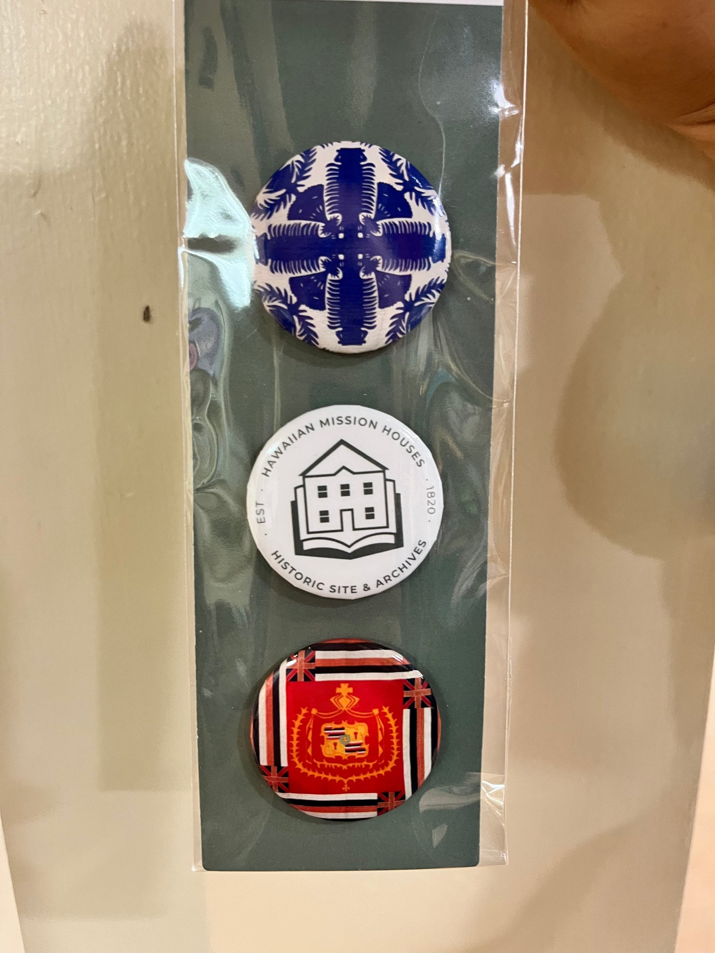 Button Pin Trio - Collections