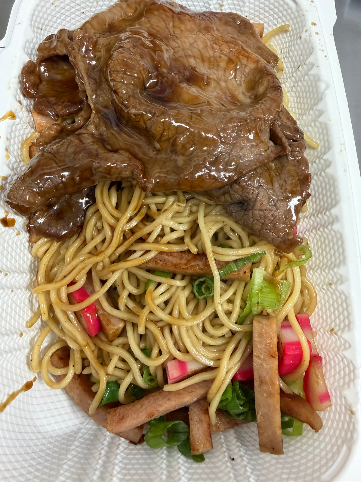 Teri Beef & Fried Saimin