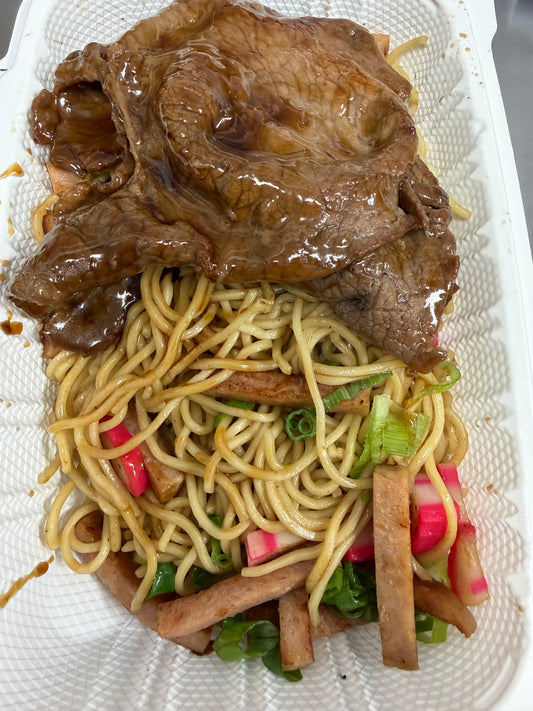 Teri Beef & Fried Saimin