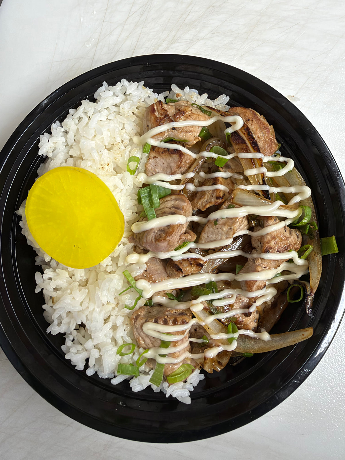 Fried Ahi Poke & Greens