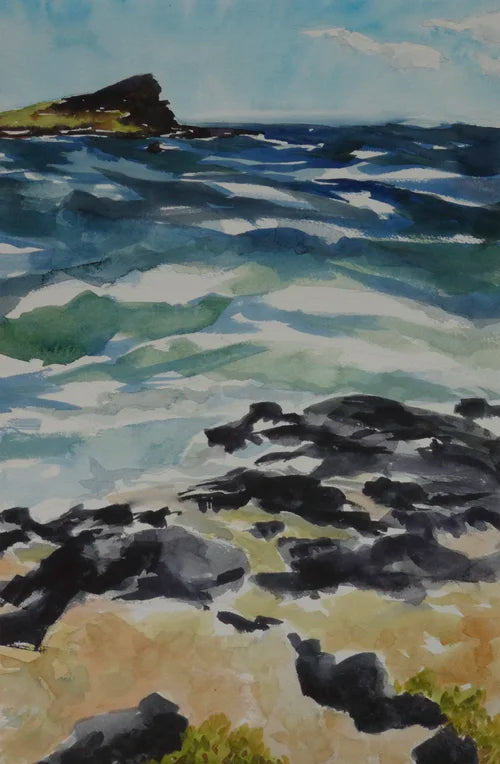 Makapu'u Greeting Card