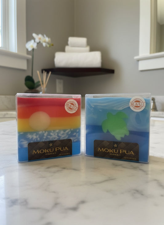 Moku Pua Sunset + Honu